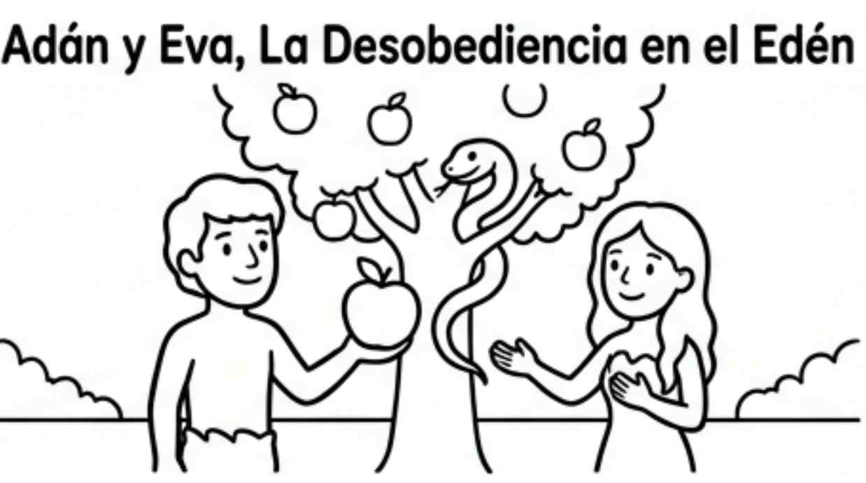 Adán y Eva, la desobediencia en el Edén