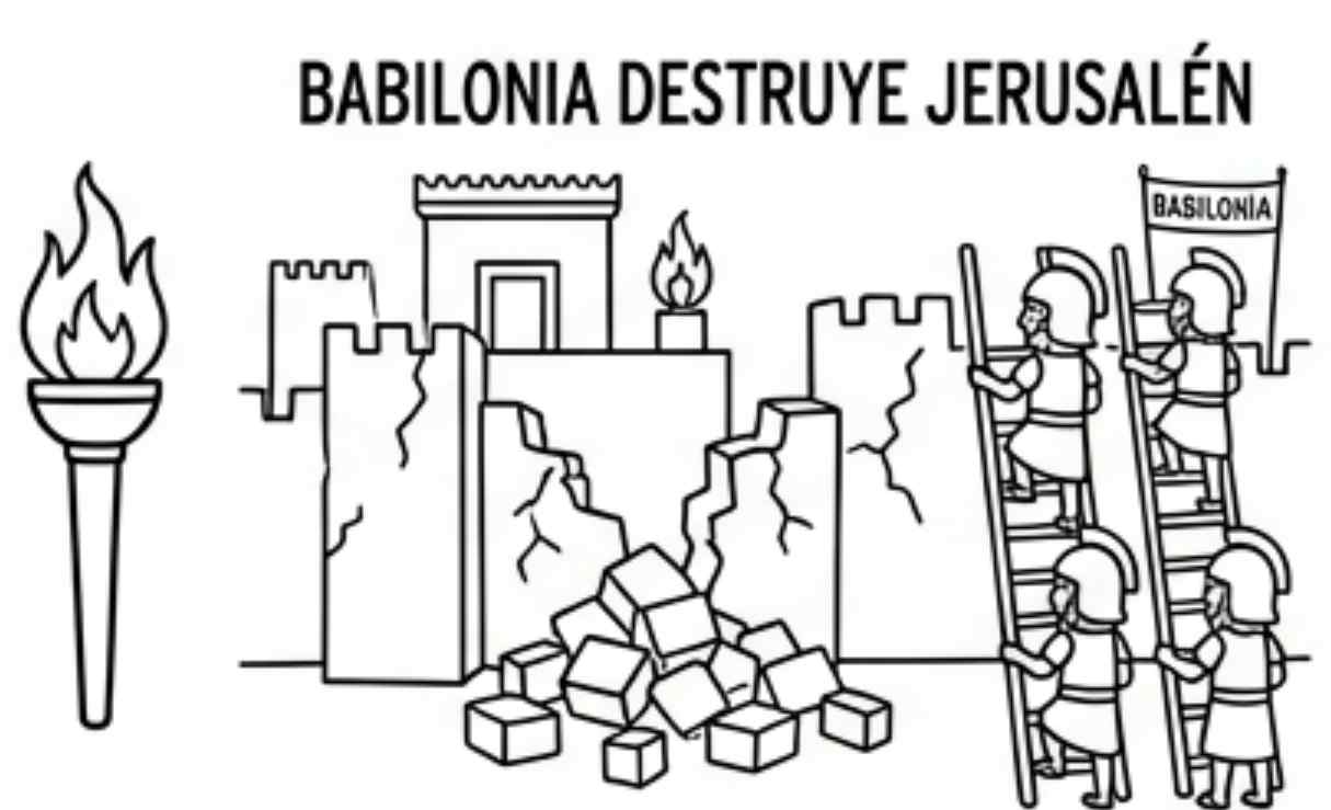Babilonia destruye Jerusalén