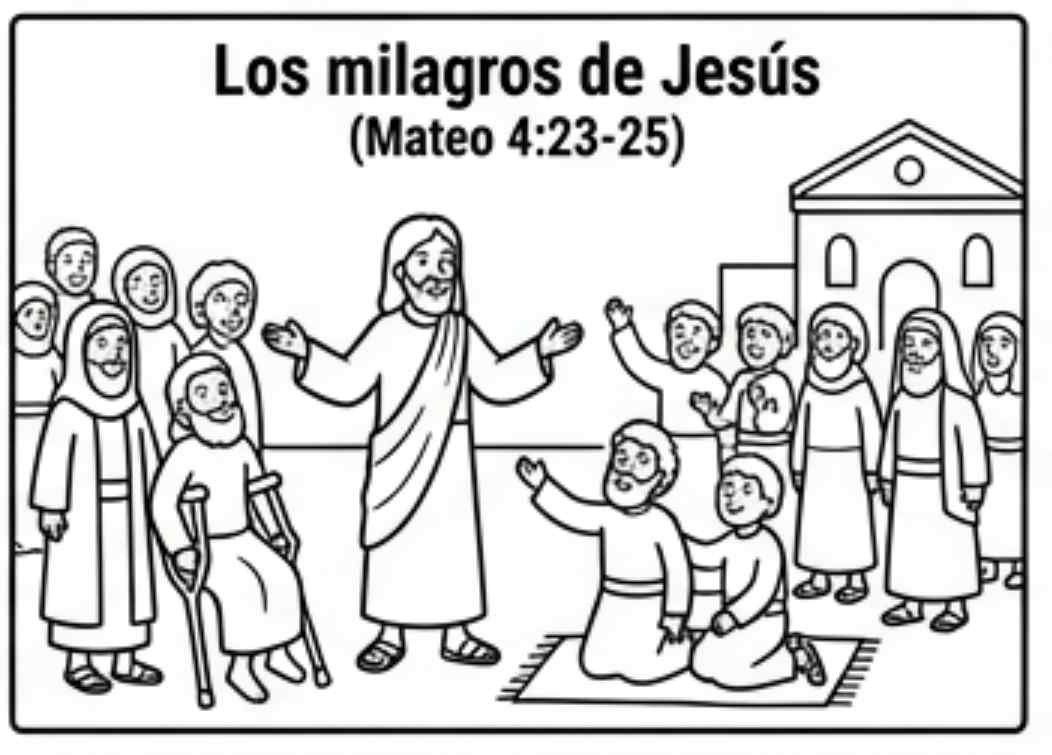Los milagros de Jesús