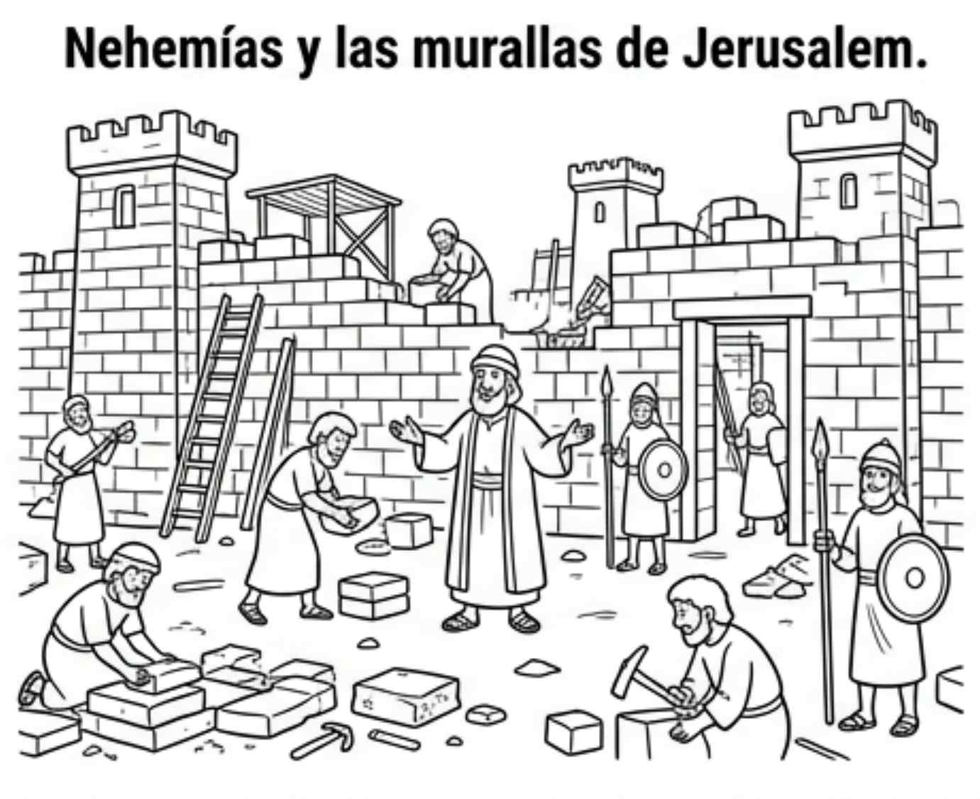 Nehemías y las murallas de Jerusalén