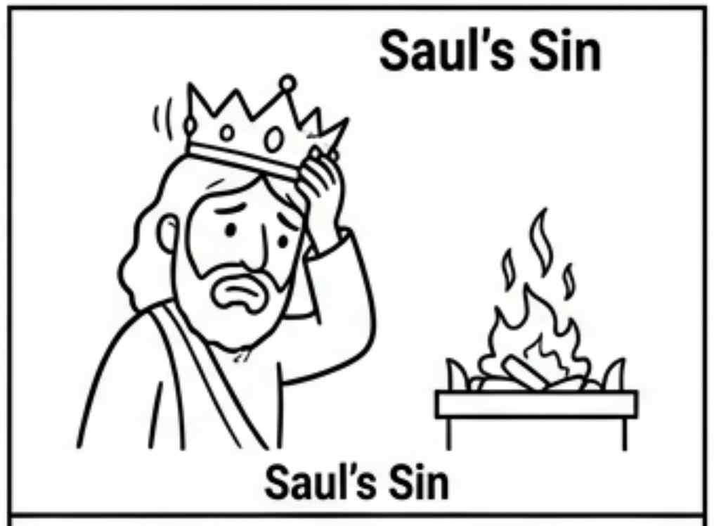 El pecado de Saúl