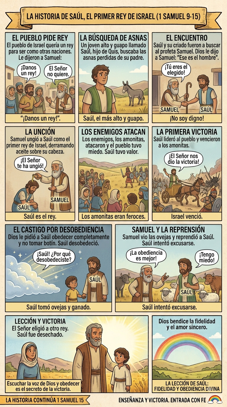 Saúl el primer Rey de Israel