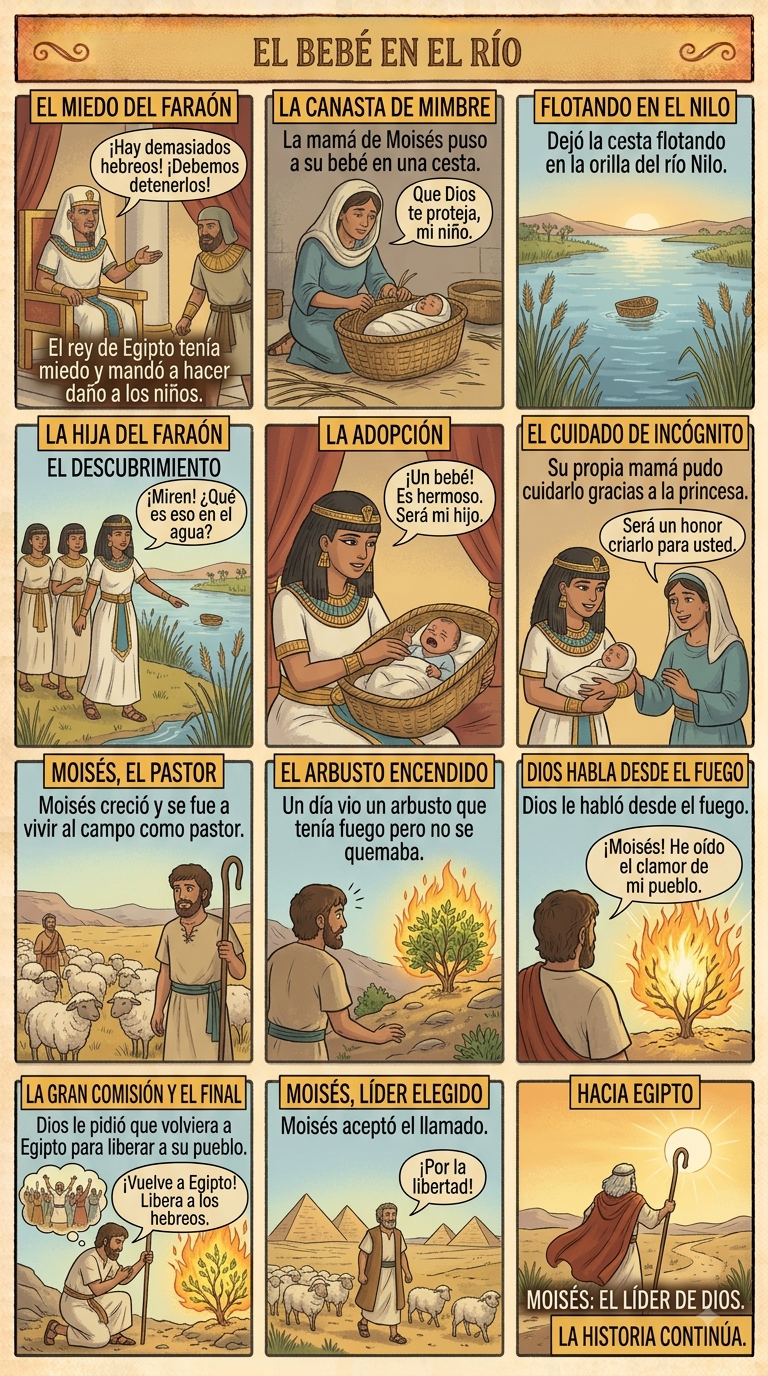 La historia de Moisés